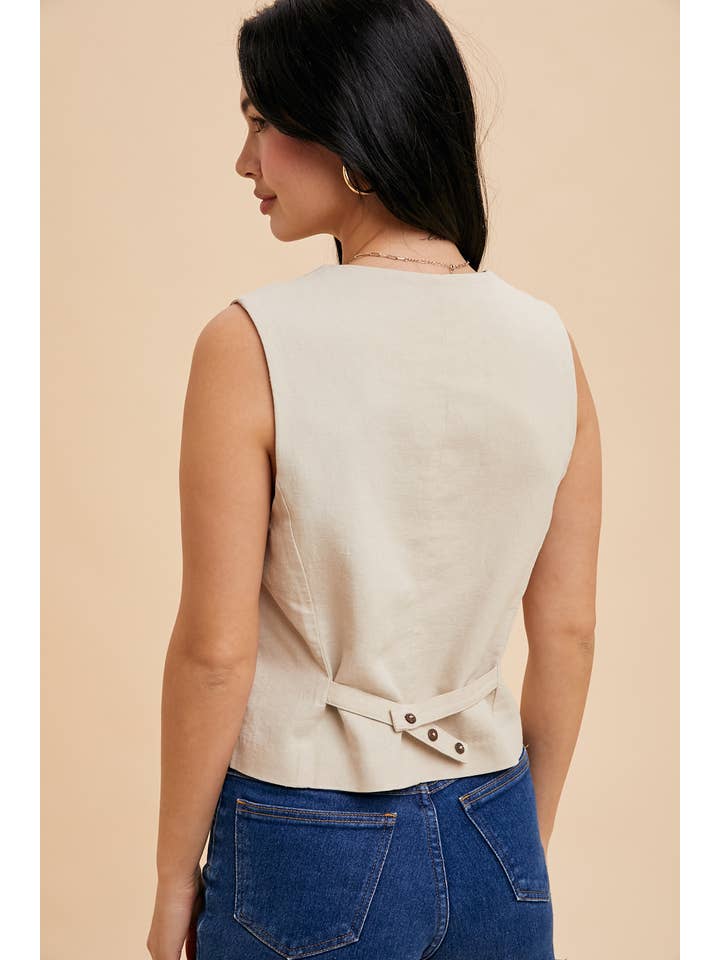 Everyday Vest - Linen