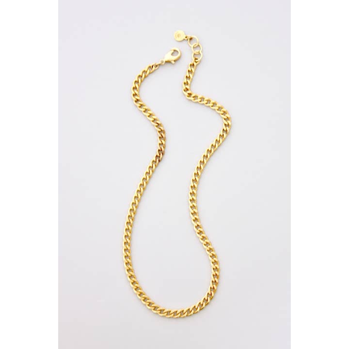 Thin Gold Chain Necklace