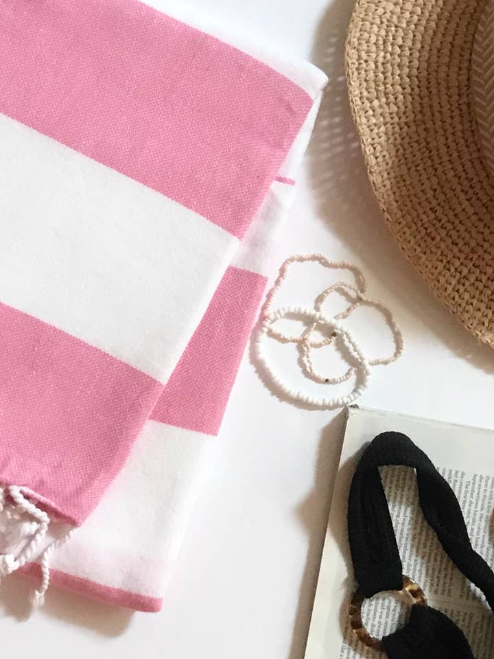 Cabana Turkish Towel - Pink