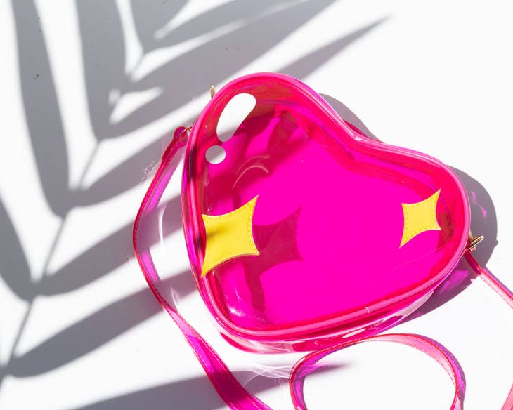 Jelly Handbag - Sparkly Heart