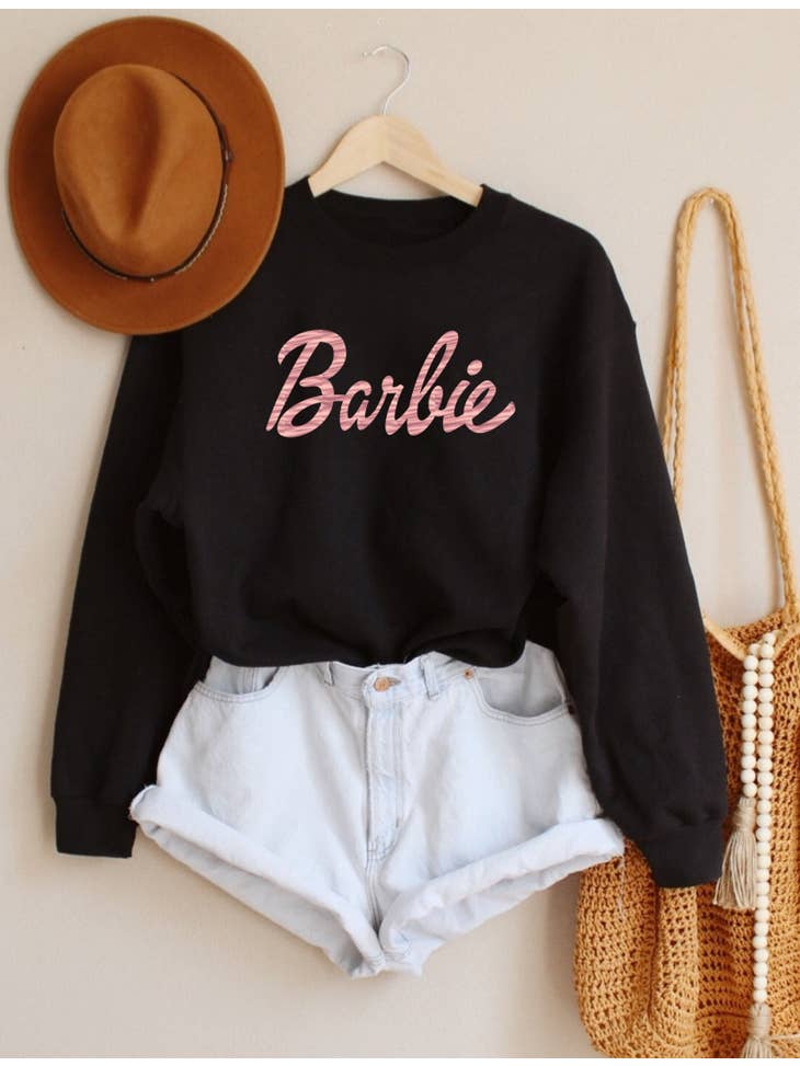 Classic Barbie Sweatshirt - Black