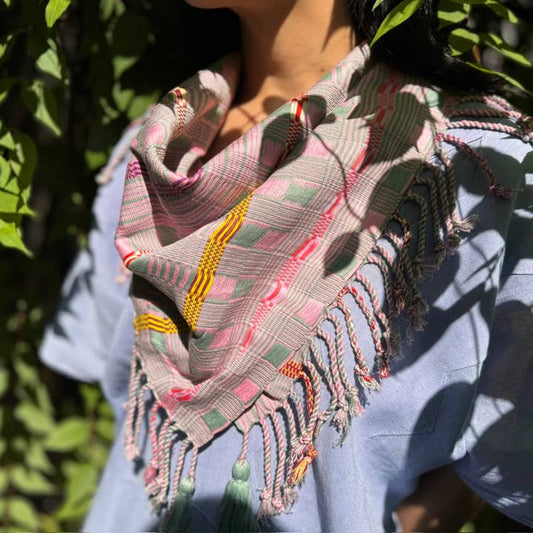 Hand Woven Scarf - Rosita