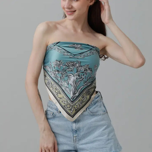Tulip Bandana – Blue