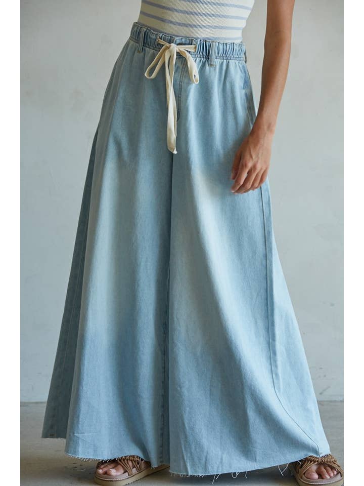 Bell Jar Pants - Light Denim