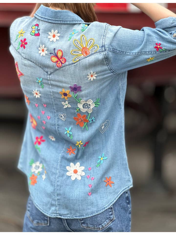 Sketchbook Shirt - Vintage Blue