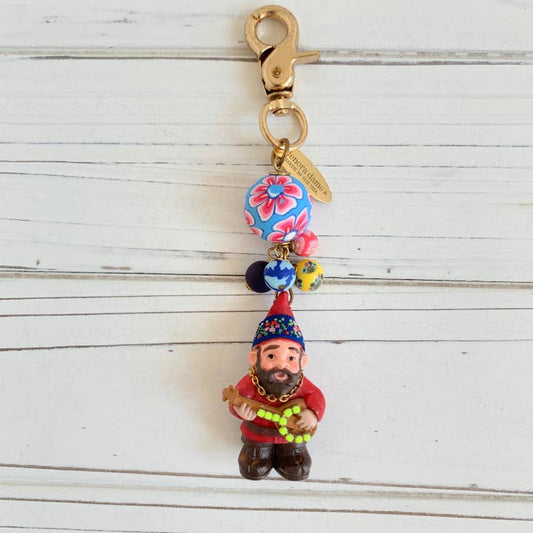 Bag Charm - Jasper The Garden Gnome