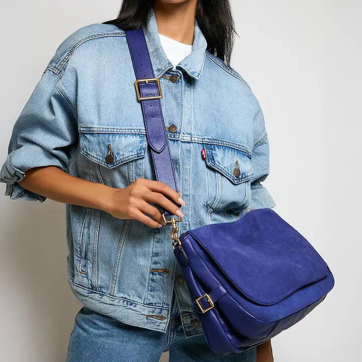Gramercy Messenger - Dusk Suede