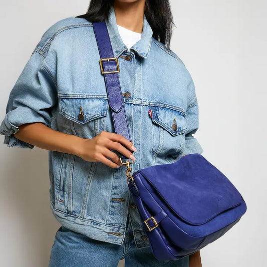 Gramercy Messenger - Dusk Suede