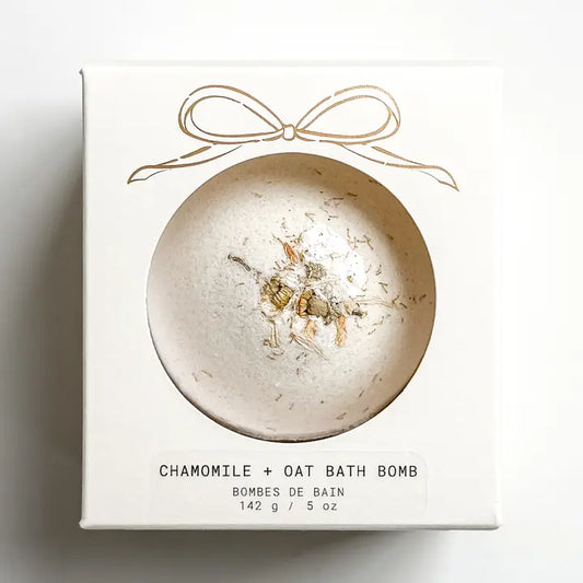 Chamomile + Oat Bath Bomb