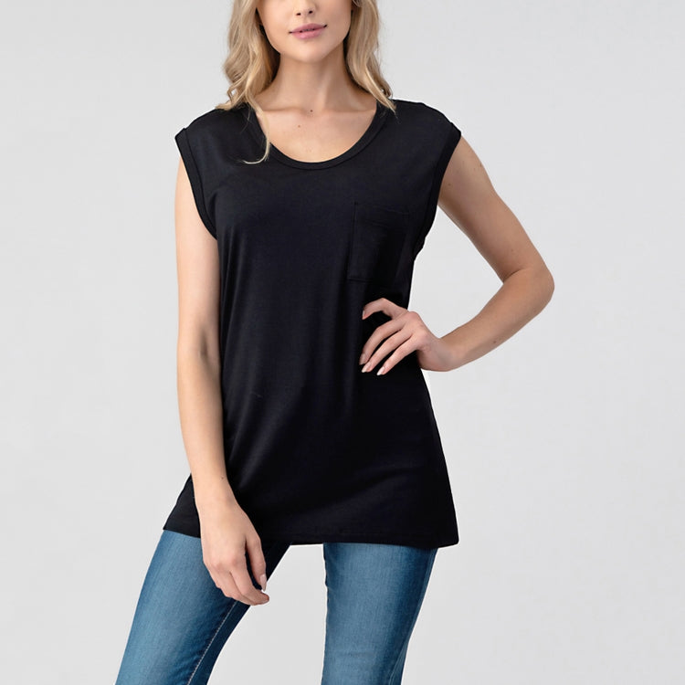 Pocket Tee - Black