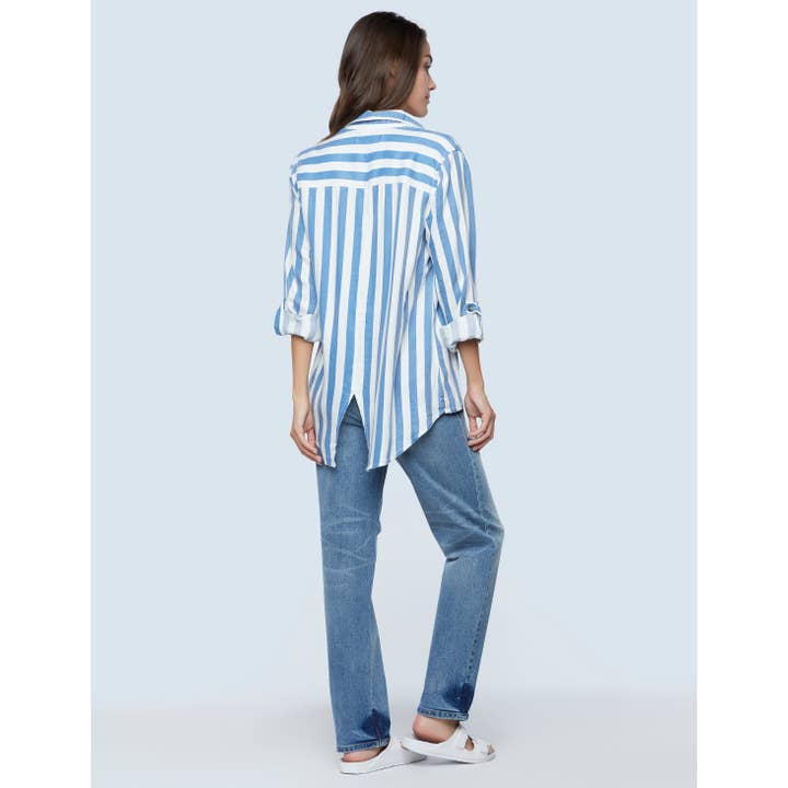 Regal Stripe Shirt - Regal Blue Stripes