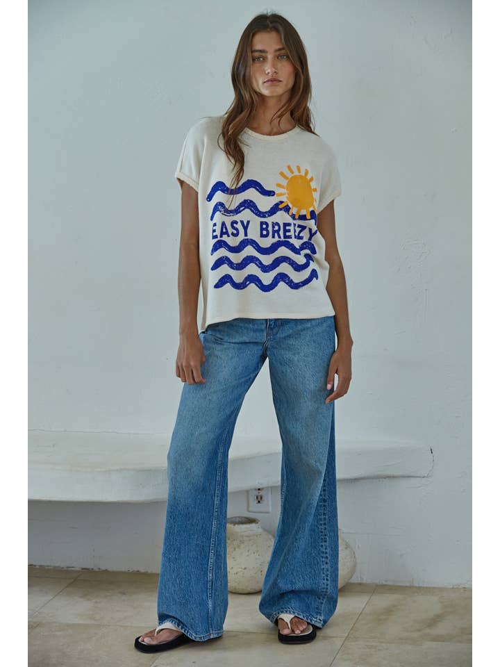 Easy Breezy Top - Natural