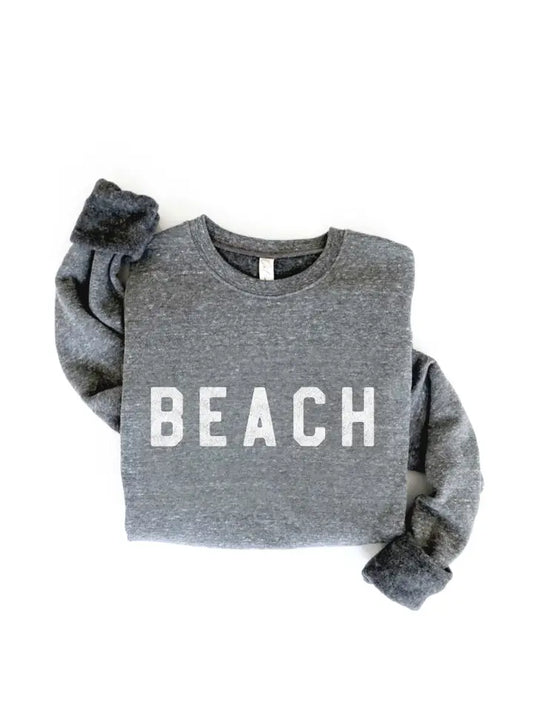 Beach Sweatshirt - Dark Grey