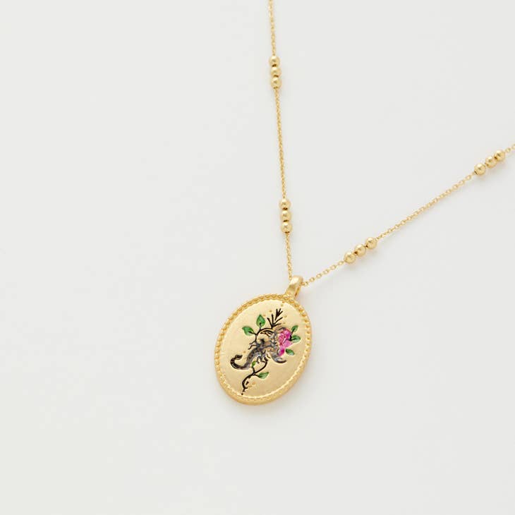 The Zodiac Necklace - Scorpio