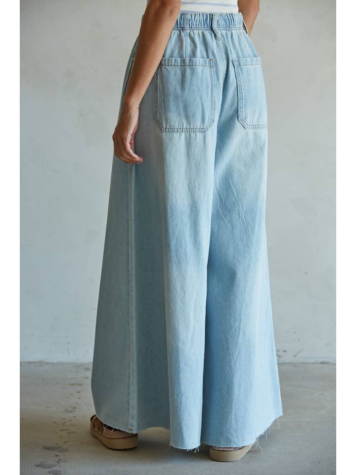 Bell Jar Pants - Light Denim