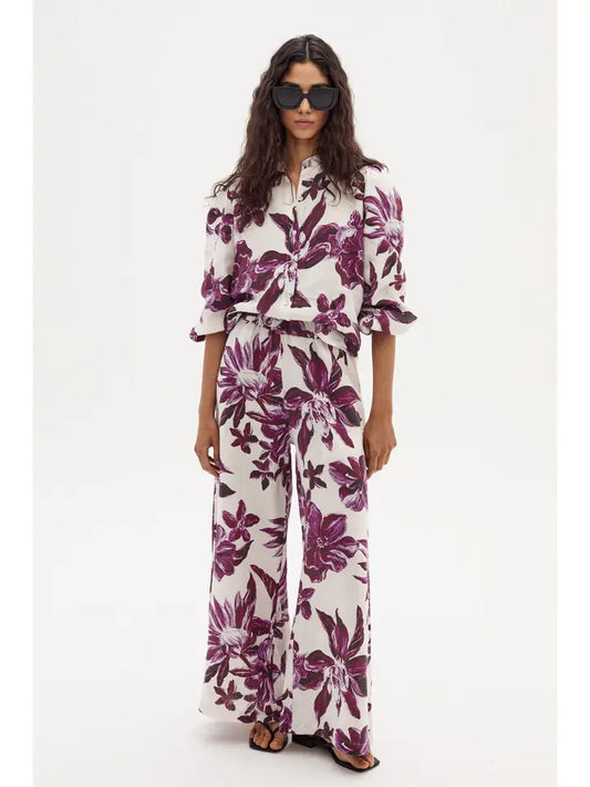 Meknes Linen Shirt - La Fleur