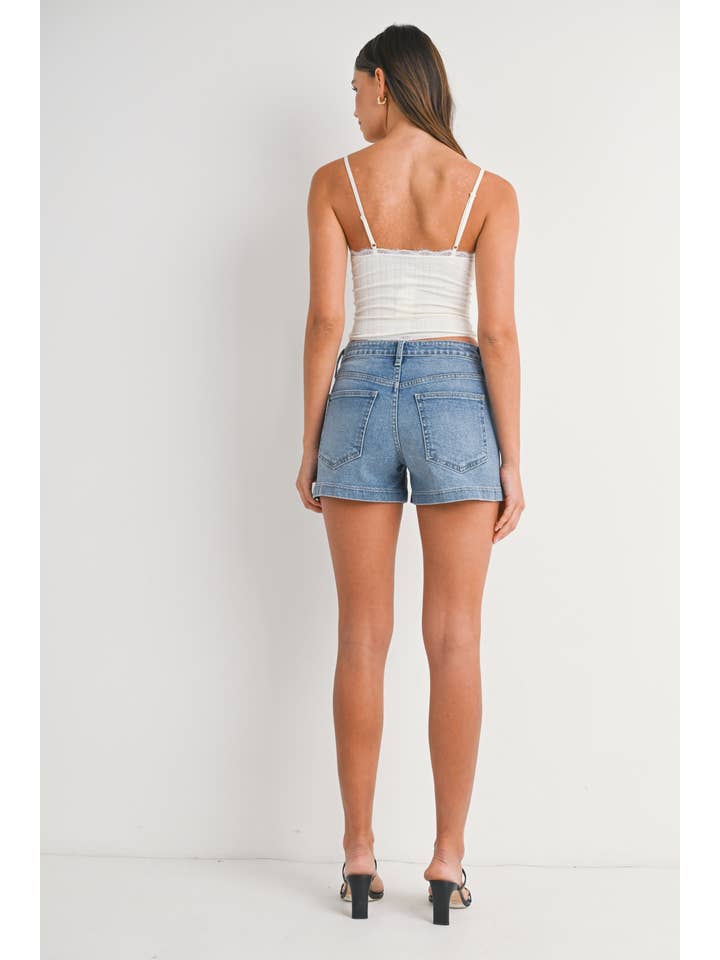 Patch Pocket Denim Short - Light