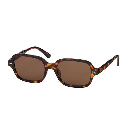 Heritage Rounded Rectangle Sunglasses - Tortoise