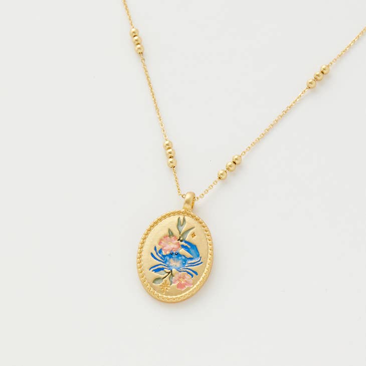 The Zodiac Necklace - Cancer