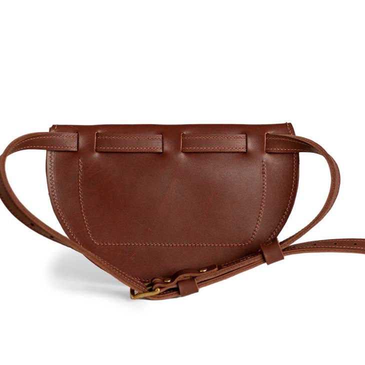 Half-Moon Belt Bag - Chestnut Brown