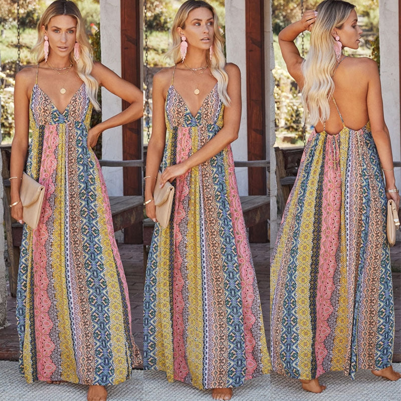 Sonia Maxi Dress - Multi