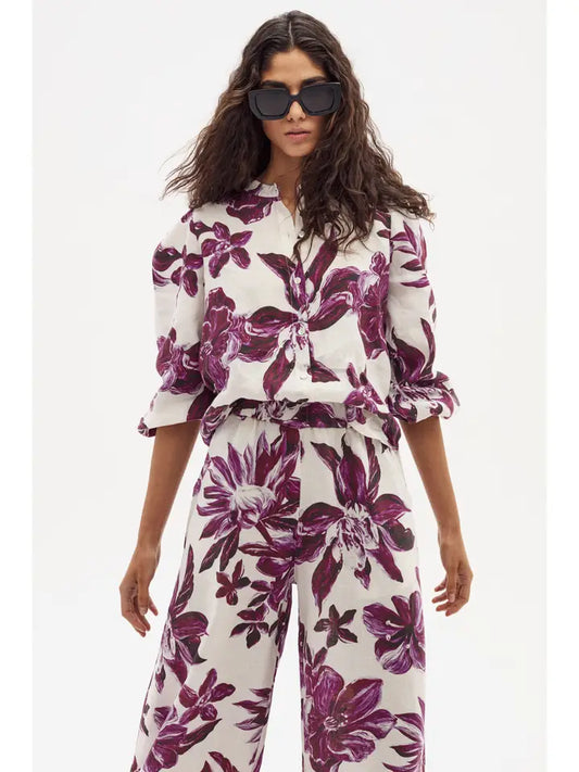 Meknes Linen Shirt - La Fleur