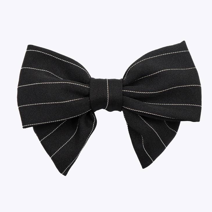 The Pinstripe Bow