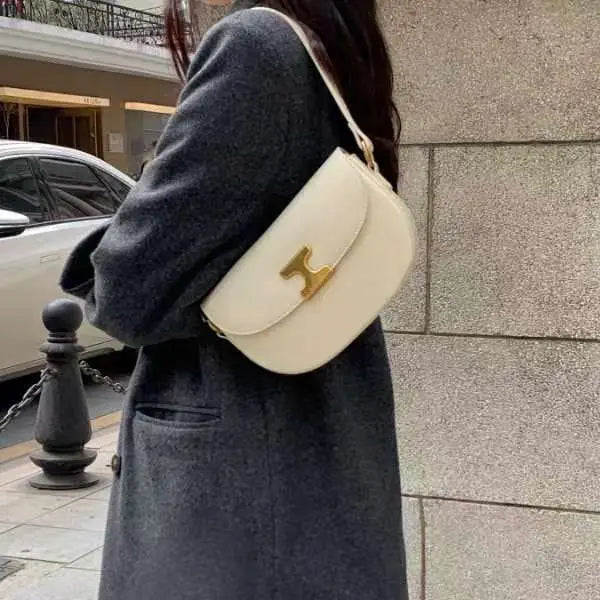 Mini Shoulder Bag - White