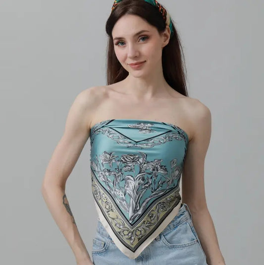 Tulip Bandana – Blue