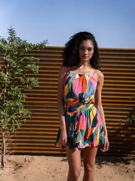 Dani Top - Carla Colorblock