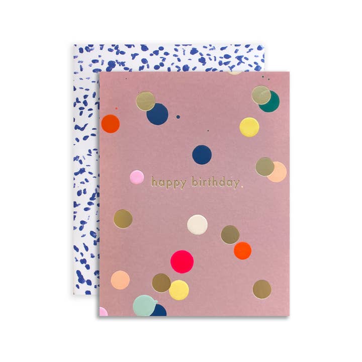 Birthday Dot Card by Moglea