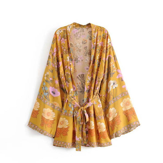 Luna Kimono - Yellow