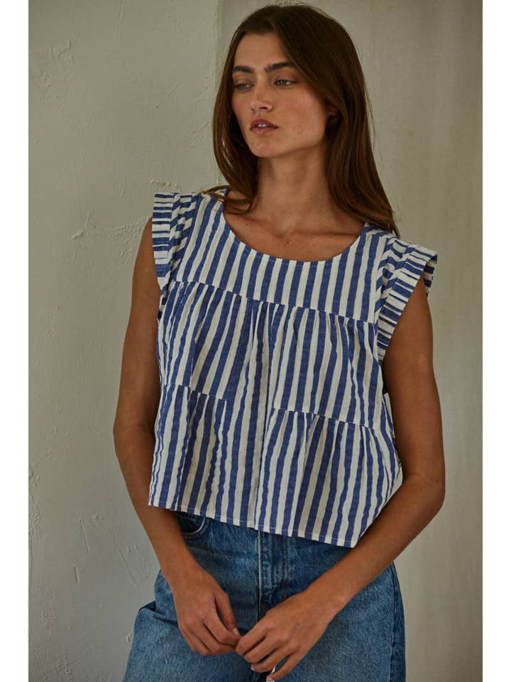 Kennedy Top - Blue