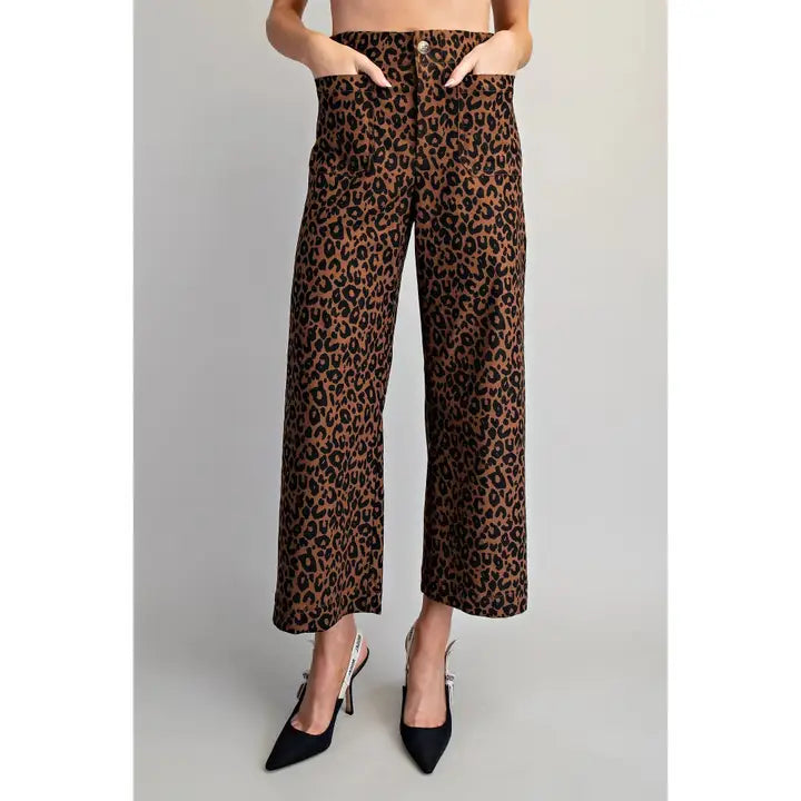 Leopard Printed Pants