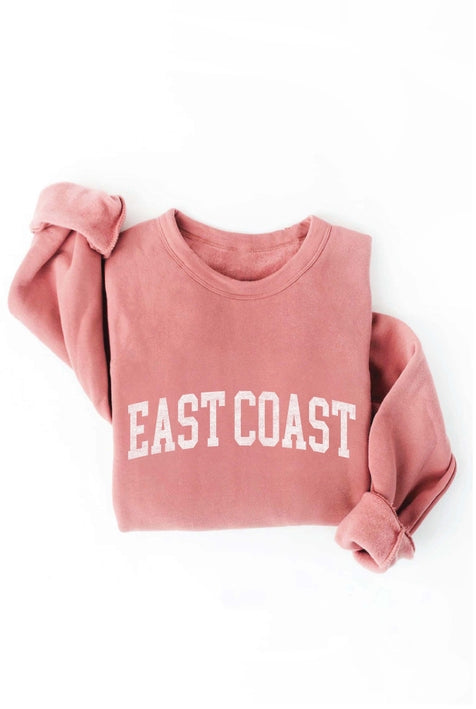 East Coast Sweatshirt - Mauve