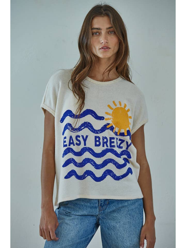 Easy Breezy Top - Natural