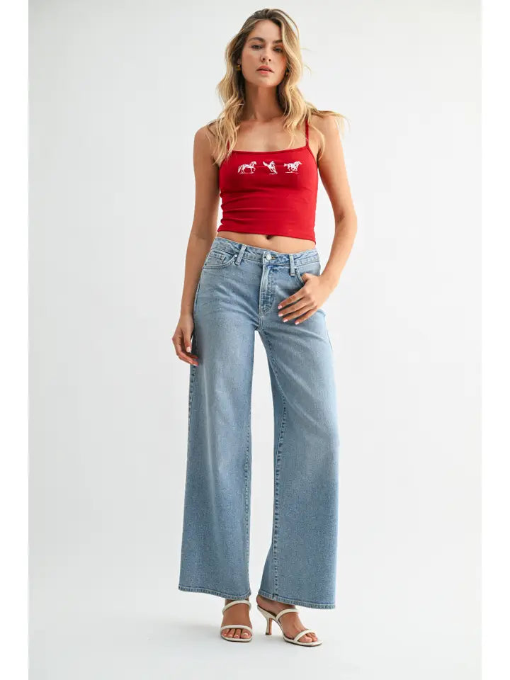 The Ultra Wide Jean - Light Wash