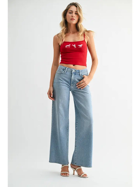 The Ultra Wide Jean - Light Wash