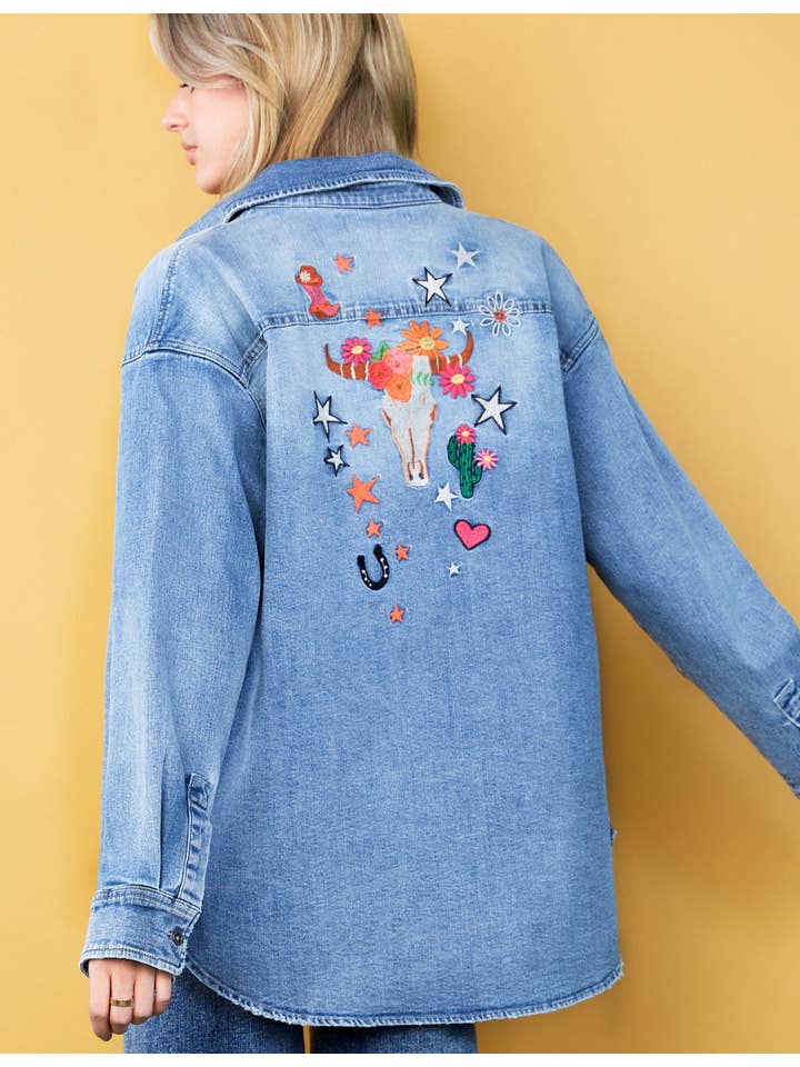 Gittyup Embroidered Shirt