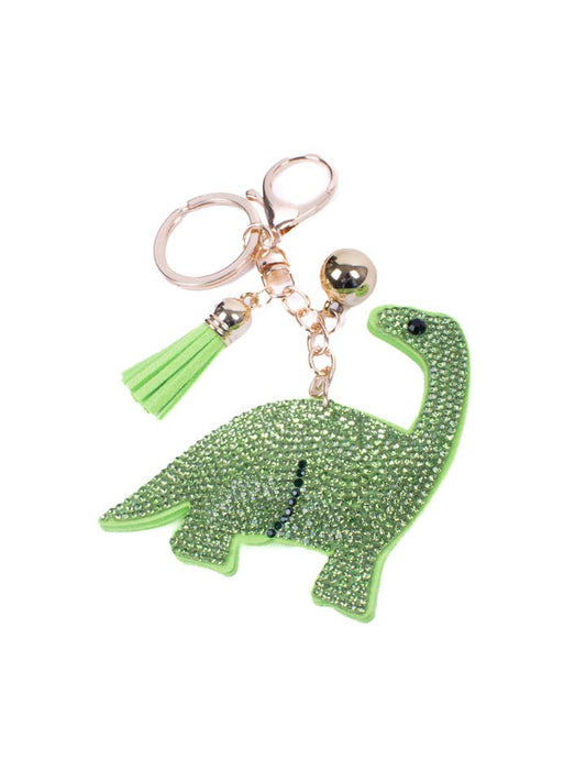 Crystal Bag Charm - Dino