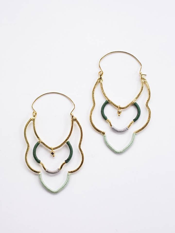 Casablanca Earrings - Gold