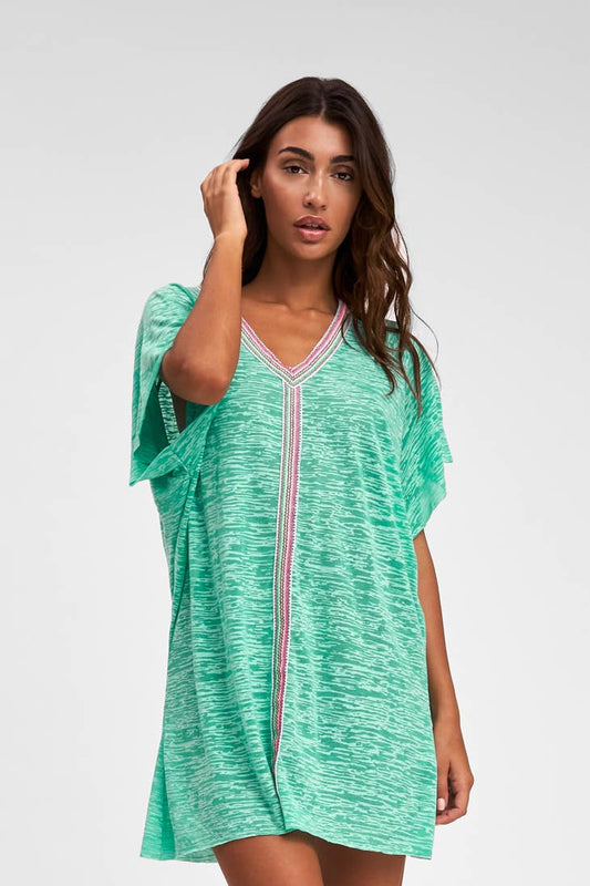 Mini Abaya Dress - Mint