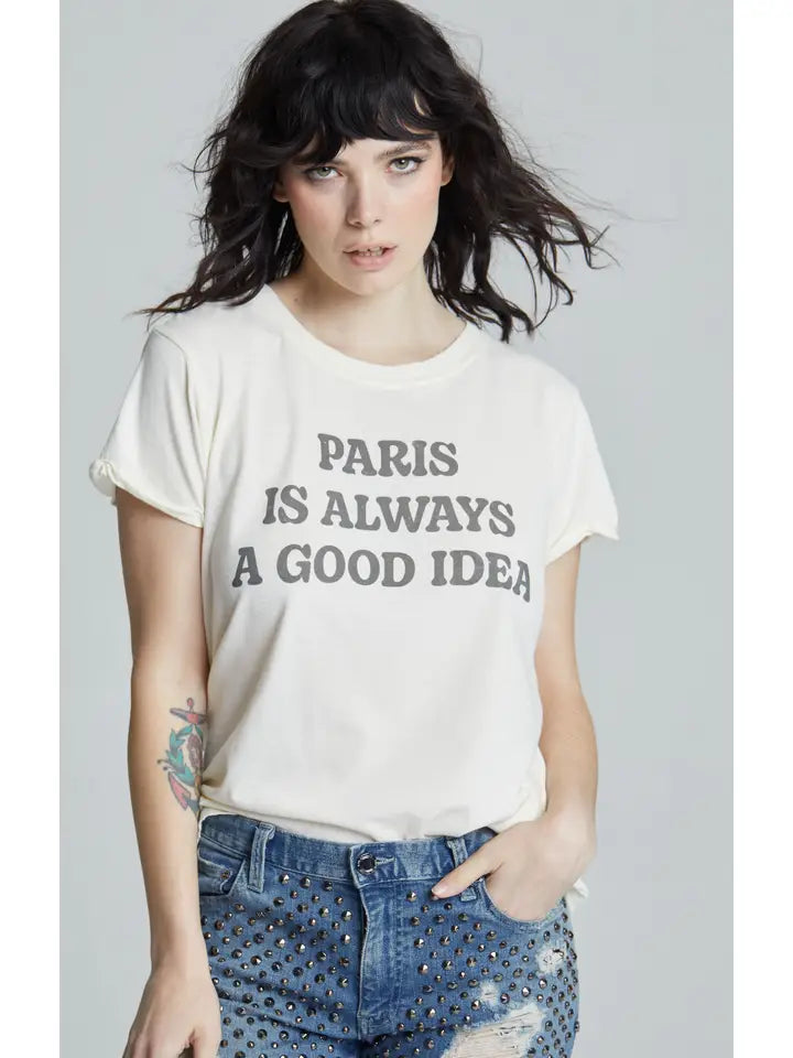 Paris Tee - Pearl