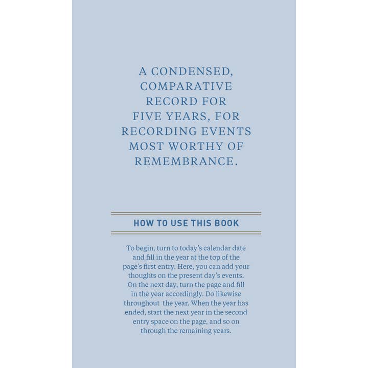 Denim One Line A Day