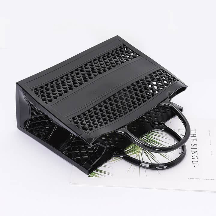 Jelly Tote Bag - Black