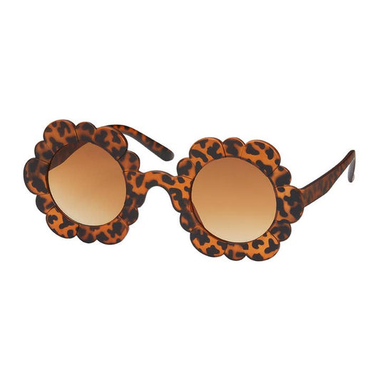 Rose Flower Sunglasses - Tortoise