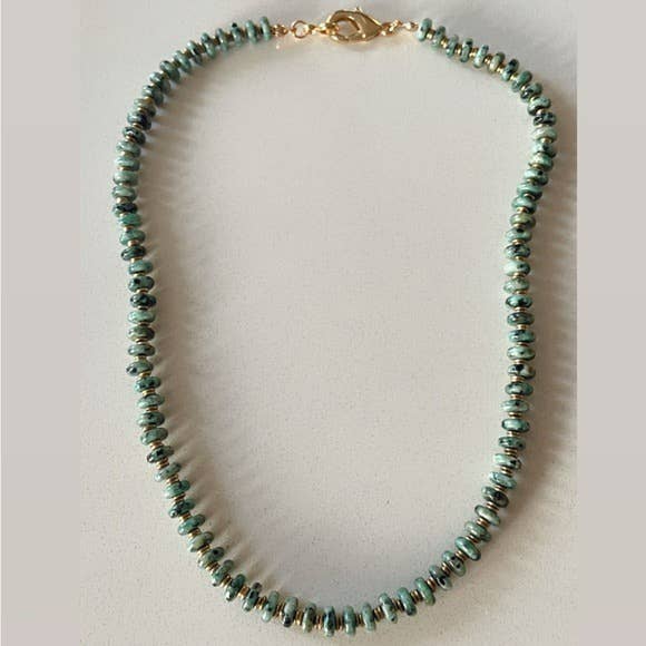 Midnight Rider Necklace - Turquoise