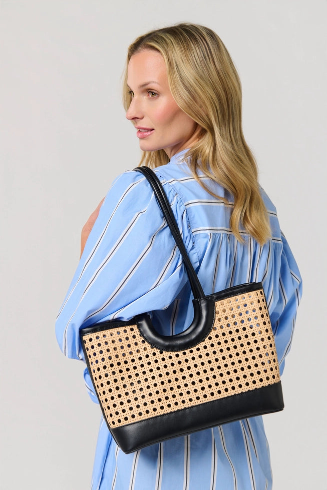 Lyra Mini Tote - Black