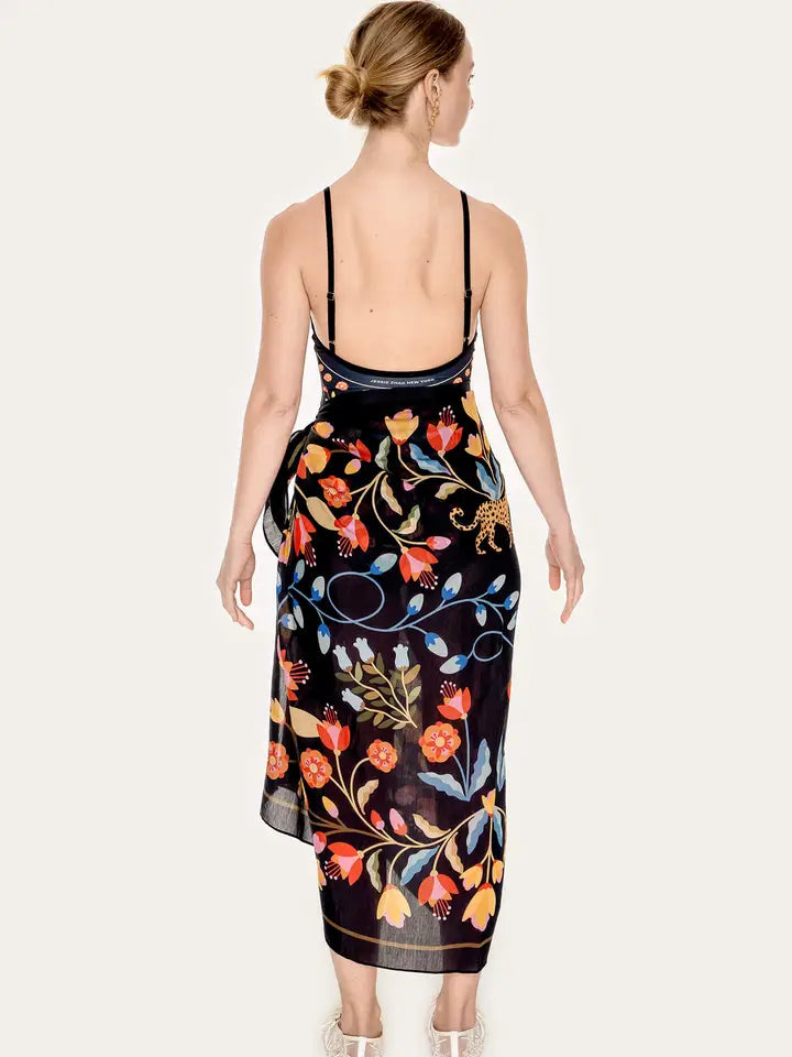 Beach Sarong Wrap - Night Imagination