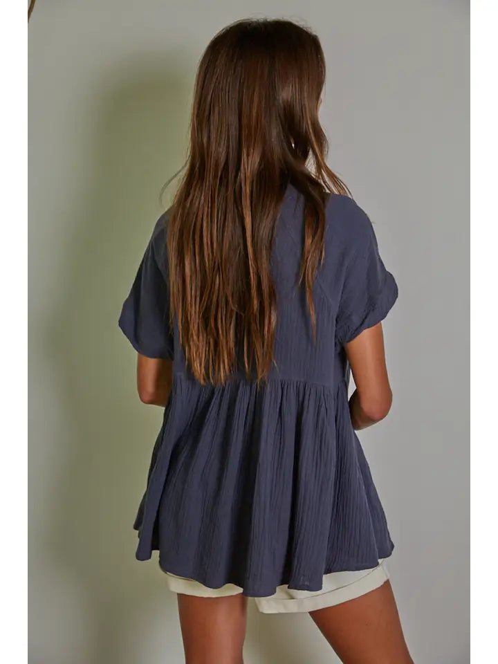 Aurelia Top - Charcoal